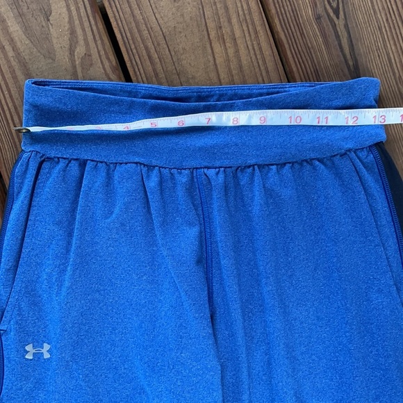 Under Armour Ladies Blue Side Stripe Joggers - Picture 3 of 7
